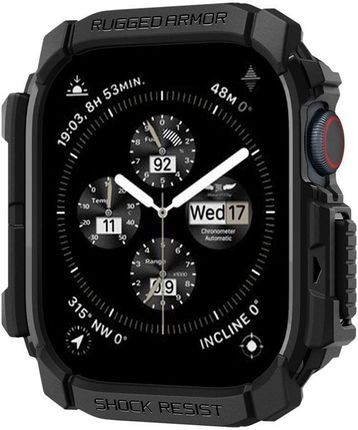 Spigen Rugged Armor Obudowa Do Apple Watch 10 46 Mm Matte Black - zdjęcie 2