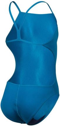 Arena Strój Kąpielowy Dla Dziewczynek Team Swimsuit Challenge Niebieskie - zdjęcie 2