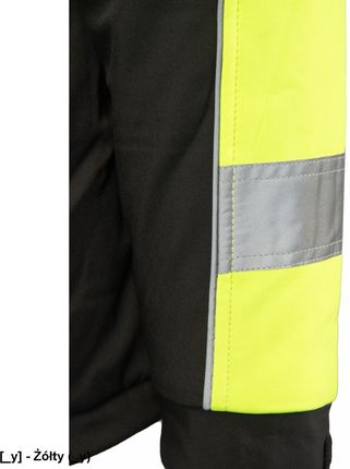 Polstar Orsz - Ocieplany Softshell Rival Żółty 4Xl. - zdjęcie 2