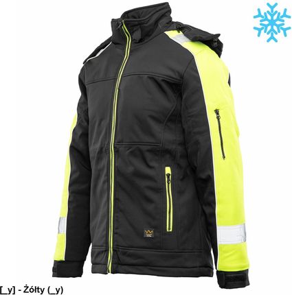 Polstar Orsz - Ocieplany Softshell Rival Żółty 4Xl. - zdjęcie 6