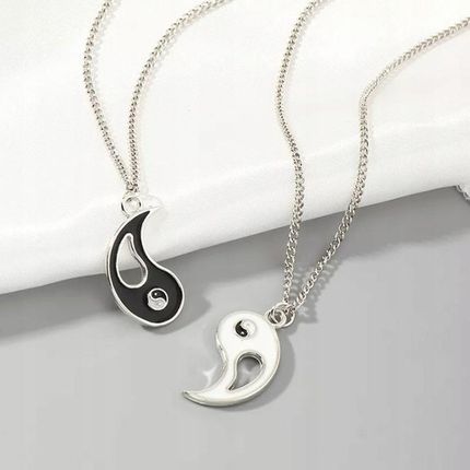 Modeus NASZYJNIK PRZYJAŹNI ,BEST FRIENDS - YIN & YANG - zdjęcie 2