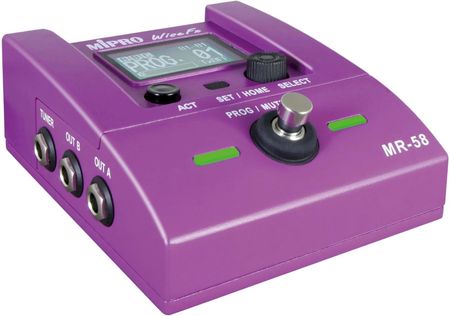 MIPRO MR-58GA - Odbiornik podłogowy MR-58 + nadajnik miniaturowy MT-58GA do gitar akustycznych (w zestawie mikrofon GM-10A z uchwytem oraz ład... - zdjęcie 4
