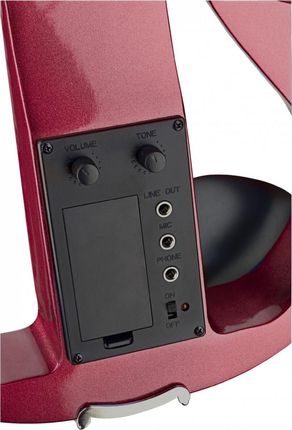 Stagg EVN X-4/4 MRD - Zestaw skrzypce elektryczne z akcesoriami - zdjęcie 3