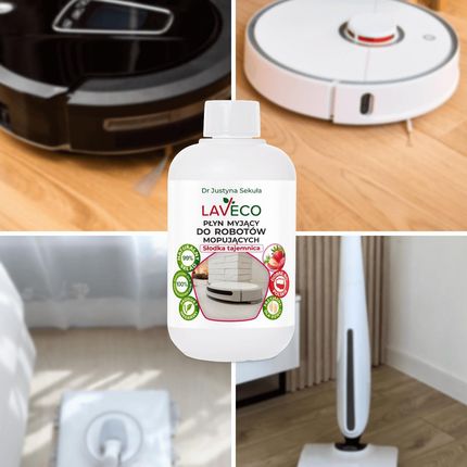 Płyn myjący do robotów mopujących - słodka tajemnica - 0,5 l - LAVECO - zdjęcie 3