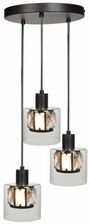 Zdjęcie Elmo - lampa wisząca 3 płomienna czarny mat 338803-02 - Pułtusk