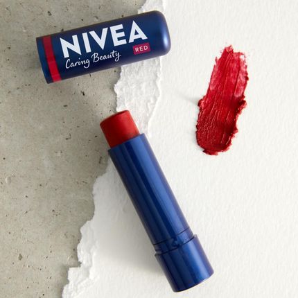 Nivea Krem Bb Do Twarzy Ciemny 50Ml + Pomadka Ochronna Do Ust Czerwona 4,8G - zdjęcie 4