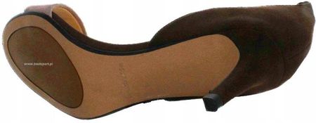 Clarks Czółenka skórzane brązowe Amali Onyx 39,5 - zdjęcie 2