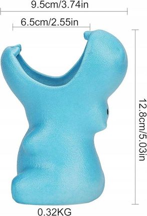 Doniczka Ceramiczna W Kształcie Hipopotama - zdjęcie 3