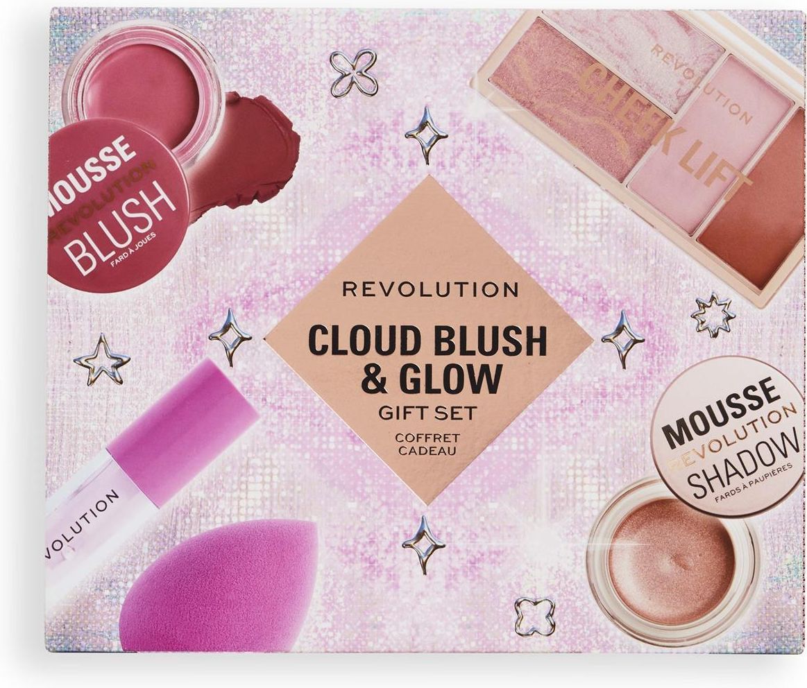 Zdjęcie Makeup Revolution London Cloud Blush & Glow Gift Set Zestaw Do Makijażu - Wieliczka