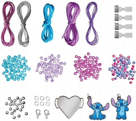 Totum Zestaw Kreatywny Do Robienia Bransoletek Z Zawieszkami Disney Stitch - zdjęcie 3