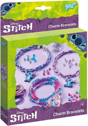 Totum Zestaw Kreatywny Do Robienia Bransoletek Z Zawieszkami Disney Stitch - zdjęcie 4