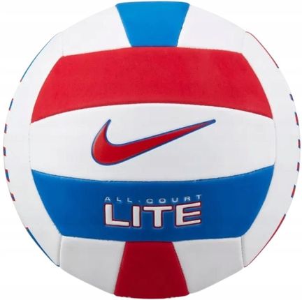 Piłka Siatkowa Nike All Court Lite Biało-Niebiesko-Czerwona N100907112405 - zdjęcie 2