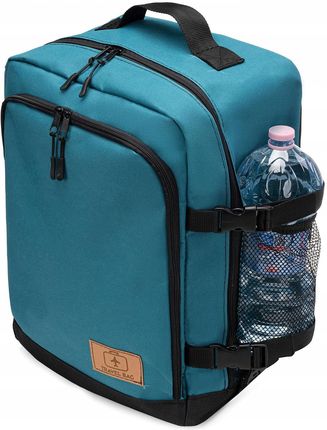 Torba do Samolotu Podręczna 40x25x20 Plecak Bagaż Podręczny Ryanair Czarny - zdjęcie 5