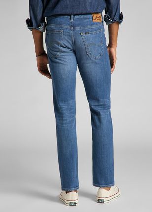 LEE DAREN ZIP FLY MĘSKIE SPODNIE JEANSOWE JEANSY DŻINSY DARK FREEPORT L707PXGQ - zdjęcie 4