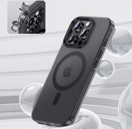 Benks Etui Magnetic Lucid Armor Do Iphone 16 Pro Szary - zdjęcie 3