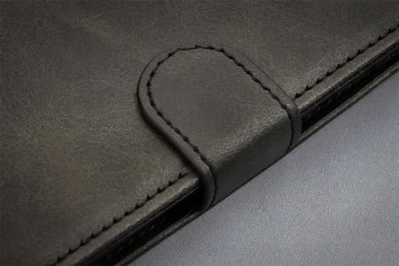 Bizon Etui Z Klapką Case Pocket Do Motorola Moto G85 5G Czarne - zdjęcie 4