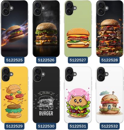 Superetui Etui Do Iphone 16 Plus Hamburger Burger Frytki Fast Food - zdjęcie 3