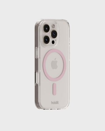 Holdit Magsafe Case Iphone 16 Pink Transparent - zdjęcie 3
