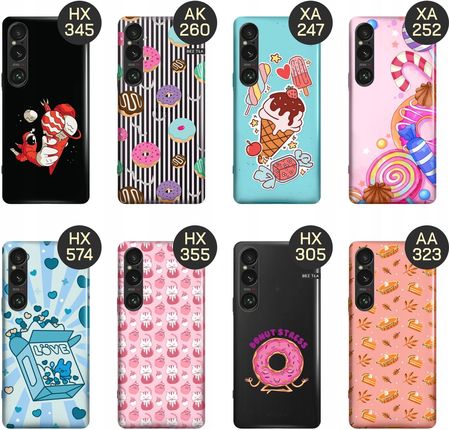 Hello Case Etui Do Sony Xperia 1 Vi Candy Cukierki Słodycze Słodkie Obudowa - zdjęcie 3
