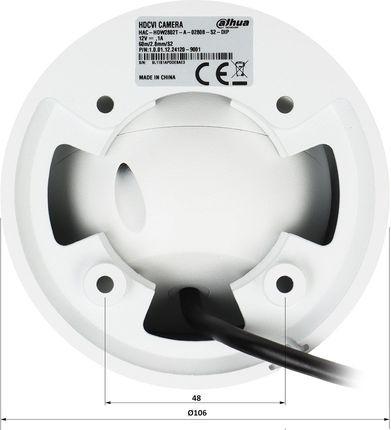 Dahua Kamera Ahd, Hd-Cvi, Hd-Tvi, Pal Hac-Hdw2802T-A-0280B-S2-Dip - zdjęcie 5