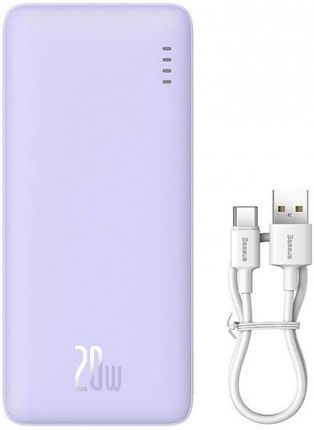 Powerbank Baseus Airpow 20000mAh 20W - fioletowy - zdjęcie 3
