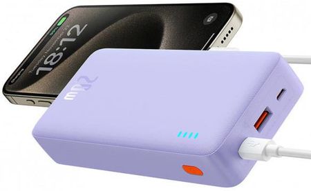 Powerbank Baseus Airpow 20000mAh 20W - fioletowy - zdjęcie 5