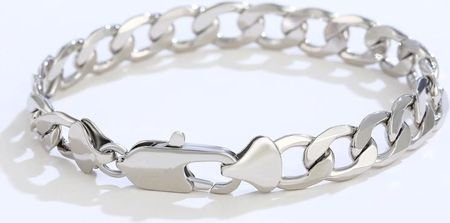 Bransoleta Diamentowana Srebrna Męska Srebro pr. 925 Bransoletka 5mm/19cm - zdjęcie 2