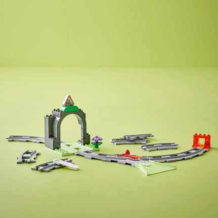 LEGO DUPLO 10425 Tunel i tory kolejowe — zestaw rozszerzający - zdjęcie 3