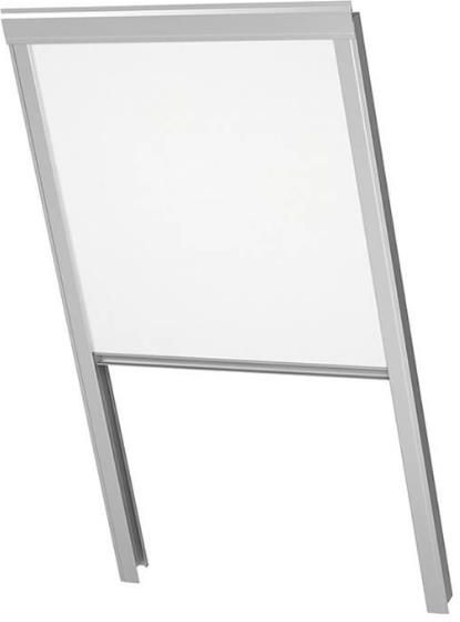 Zdjęcie Rooflite+ Roleta do okna dachowego DUA M8A 4204 VL zaciemniająca jasny szary 78x140 - Kamienna Góra