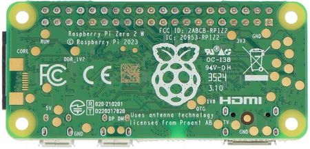 Raspberry Pi Zero 2 WH 512MB RAM - WiFi + BT 4.2 ze złączami (RPI25407) - zdjęcie 4