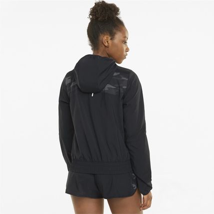 Kurtka z kapturem damska Puma RUN GRAPHIC czarna 52083601 - zdjęcie 3