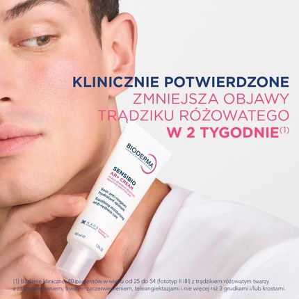 Naos Bioderma Sensibio Ar+ Cream Krem Redukujący Zaczerwienienia Kojąco-Nawilżający Dla Skóry Wrażliwej 40ml - zdjęcie 3
