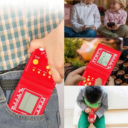 Interlook Tetris Retro Brick Game Czerwona RS99RED - zdjęcie 6