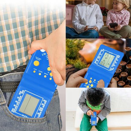 Interlook Tetris Retro Brick Game Niebieska RS99BLUE - zdjęcie 4