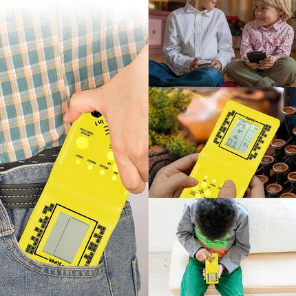Interlook Tetris Retro Brick Game Żółta RS99YELLOW - zdjęcie 4