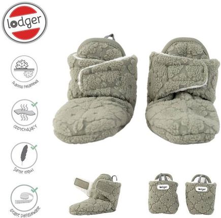 Lodger Polarowe buciki kapcie szałwiowe Fleece Elm 3-6 m - zdjęcie 2