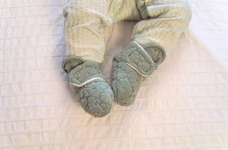 Lodger Polarowe buciki kapcie szałwiowe Fleece Elm 3-6 m - zdjęcie 3