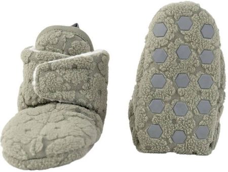 Lodger Polarowe buciki kapcie z antypoślizgową podeszwą szałwiowe Fleece Elm 6-12 m - zdjęcie 5