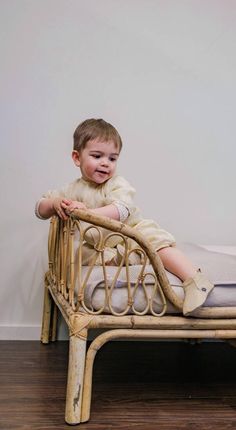 Lodger Skórzane buciki dla niemowląt kremowe Stepper Birch r. 19 - zdjęcie 2