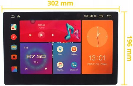 Smart-Auto Gps Hyundai I30 2007-2012 Android 13,1 Cala Qled - zdjęcie 3