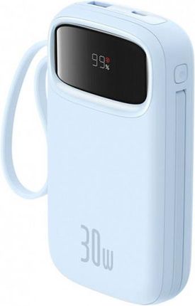 Powerbank Baseus QPow 2 20000mAh 30W 2xUSB-C - niebieski - zdjęcie 2