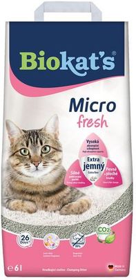 Biokat'S Micro Fresh 6L Drobny Żwirek Bentonitowy - zdjęcie 2