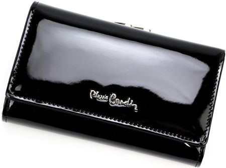 Portfel damski skórzany PIERRE CARDIN 07 SHINY 108 Fuksja - zdjęcie 2