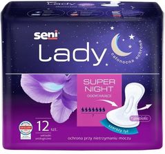 Zdjęcie Seni Lady Super Night Wkładki Urologiczne Dla Kobiet 12Szt. - Piastów