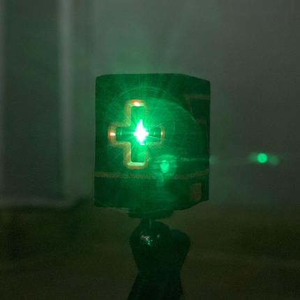 Bigstren Poziomica Laserowa + Etui Klips z Głowicą 360 24293 - zdjęcie 4