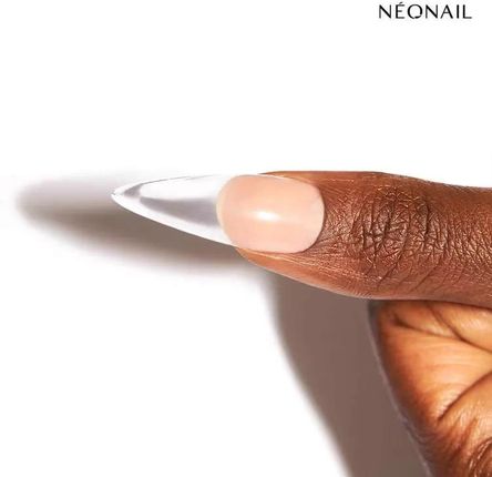 Neonail Tipsy Elastyczne Do Przedłużania Paznokci Invisible Flexi Tips Clear Stiletto 300szt. - zdjęcie 3