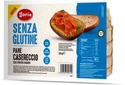 Zdjęcie Doria Pieczywo Chleb Bułki Chleb Domowy Krojony Bezglutenowy 220g - Małomice
