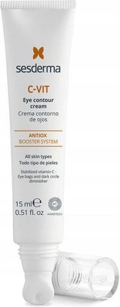 Sesderma C-Vit Eye Contour Cream Krem Pod Oczy Z Witaminą C 15Ml - zdjęcie 2
