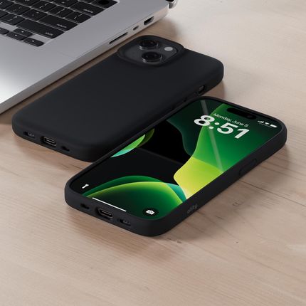 Allity Nakładka Silicone Case Mag Do Iphone 13 Pro Max Czarny - zdjęcie 4