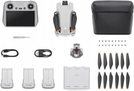 Dron DJI Mini 3 Fly More Combo CP.MA.00000613.01 z kontrolerem RC (z wyświetlaczem) - zdjęcie 3